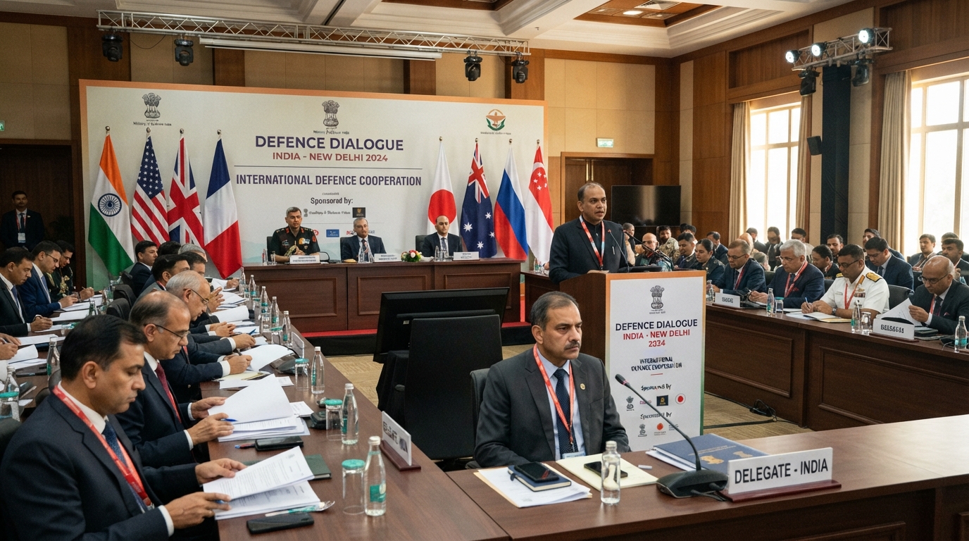 Delegates attending the ASEAN-India Defence Think Tank Forum in New Delhi