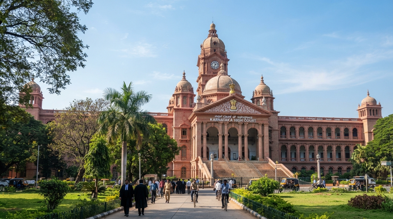 Karnataka High Court building in Bengaluru